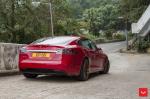 Tesla Model S 90D on Vossen Wheels (VFS-2) 2018 года (UK)
